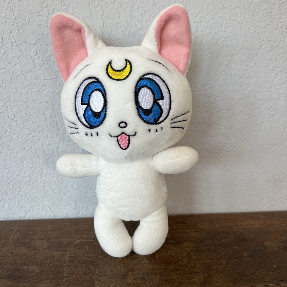 Sailor Moon Artemis Cat‎ Plush Doll Anime 8"